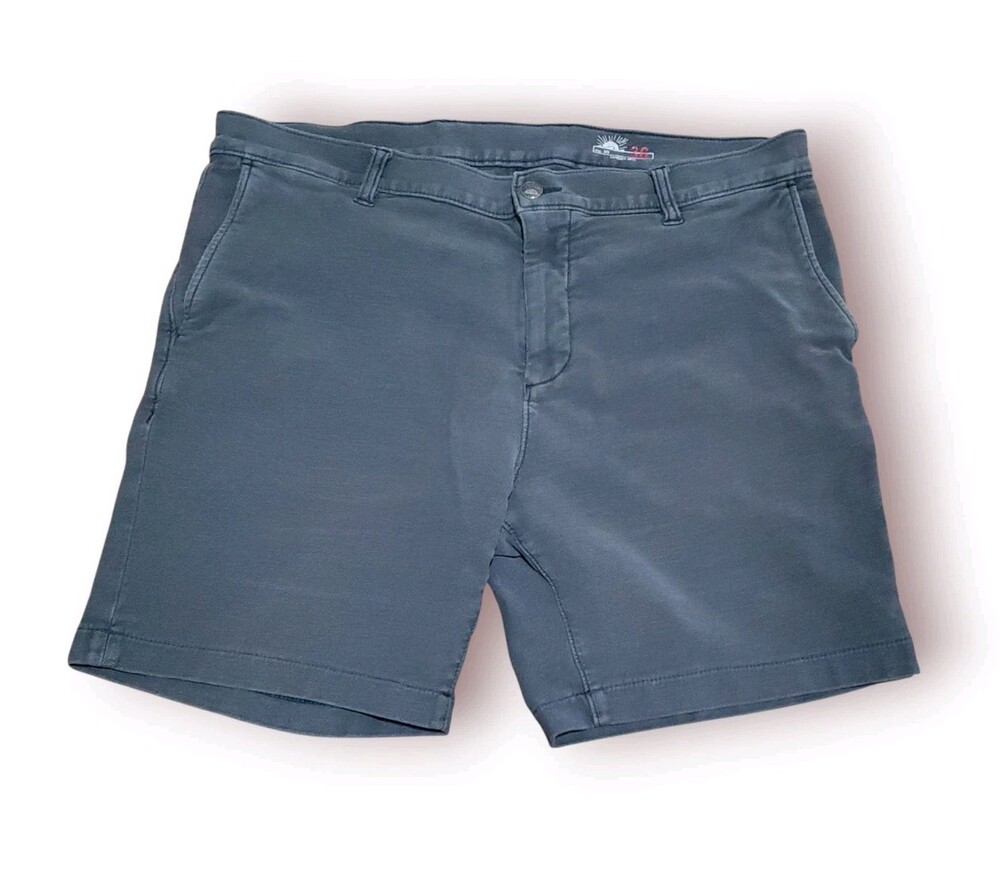 Faherty Shorts Mens 36 Gray All Day Chino Stretch